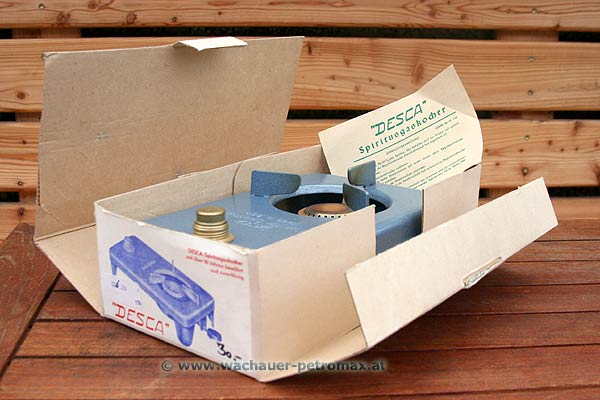 DESCA Spiritusgaskocher - DESCA Ehtanol Stove