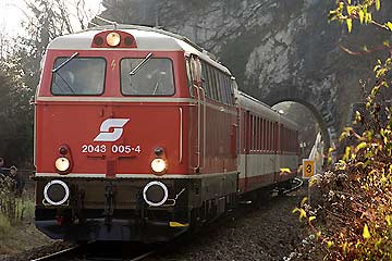 Sonderzug aus St. Valentin am 27.11.2010