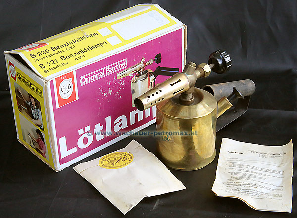 BARTHEL B 220, Lötlampe