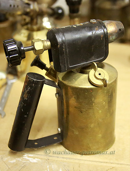 BARTHEL Lötlampe, Fundzustand