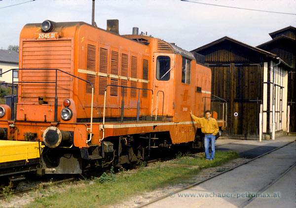Diesellokomotive 2045-01_Lokalbahn Schwarzenau - Zwettl - Martinsberg